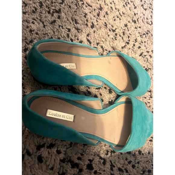 LOUISE ET CIE COMINO ACAPULCO GREEN FRESHE FLATS 9.5 - Picture 3 of 7